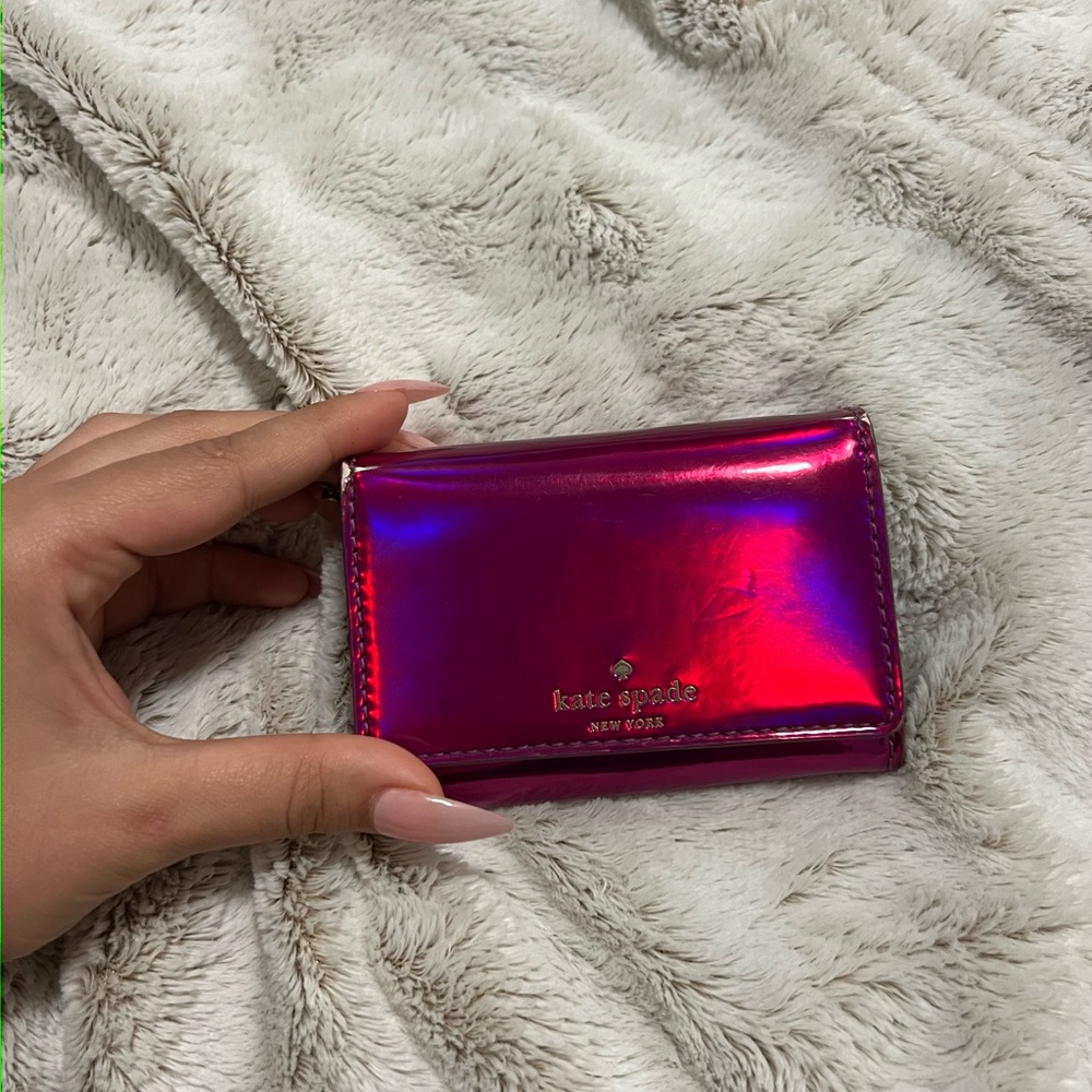 Kate spade keychain wallet